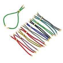 Nylon Twisted Cord Bracelet Making MAK-M025