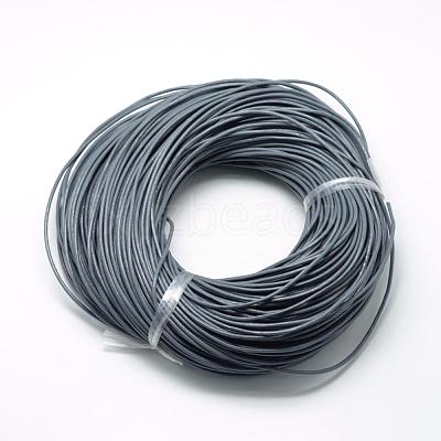 Spray Painted Cowhide Leather Cords WL-R001-2.0mm-06-1