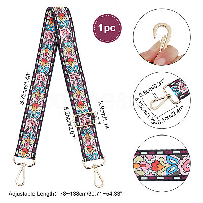 Polyester Adjustable Bag Strap FIND-WH0070-13C-1