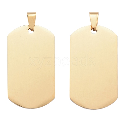 PVD Vacuum Plating 304 Stainless Steel Big Pendants STAS-I140-19E-G-1