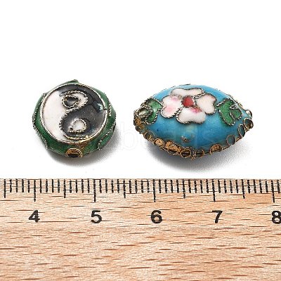 Handmade Cloisonne Beads CLB-Q002-13A-1