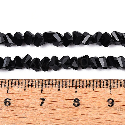 Opaque Glass Beads Strands X-GLAA-N019-4mm-01-1