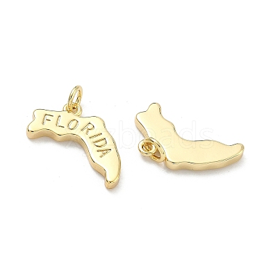 Brass Pendants KK-D229-22D-G-1