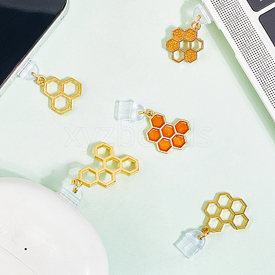 5Pcs Plastic Mobile Dustproof Plugs HJEW-CN00005-1
