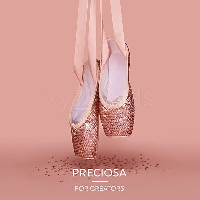 Preciosa® Crystal Hotfix Flatback Stones Y-PRC-HSS6-80100-1