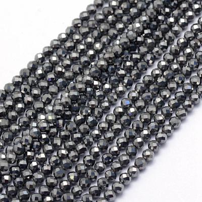 Terahertz Stone Beads Strands G-E411-15-3mm-1