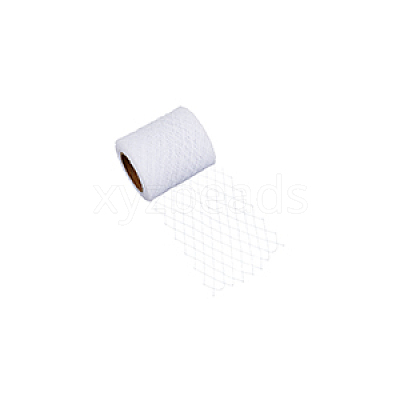 25 Yards Polyester Mesh Ribbons DIY-WH0002-90A-1