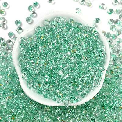 6/0 Spray Paint Fringe Glass Seed Beads X1-SEED-H003-11L-1