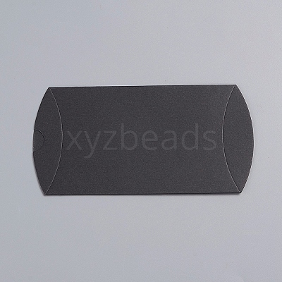 Kraft Paper Pillow Candy Box LS-CON-WH0070-97A-01-1