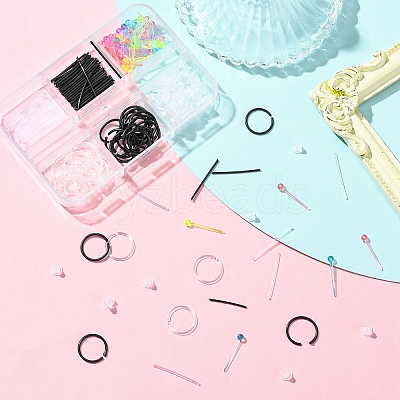 PP and PVC Earring Findings Kits SJEW-YW001-01-1