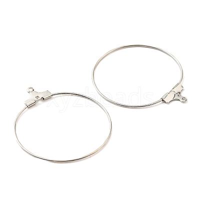 Iron Ring Hoop Earring Pendant IFIN-E025-02P-1
