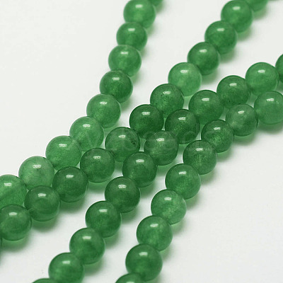 Natural Green Aventurine Bead Strands G-P281-01-4mm-1