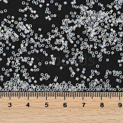 Transparent Colours Rainbow Glass Seed Beads SEED-H003-12B-1