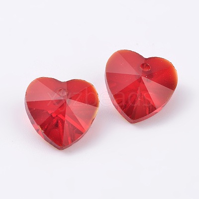 Romantic Valentines Ideas Glass Charms G030V14mm-09-1