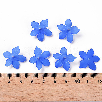 Frosted Acrylic Bead Caps MACR-S371-05A-751-1