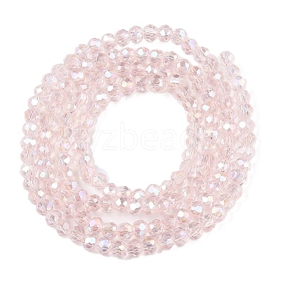 Electroplate Glass Beads Strands EGLA-A044-T1mm-B22-1