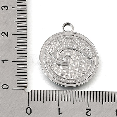 304 Stainless Steel Pendants STAS-N108-84P-1