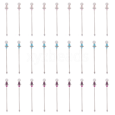 27Pcs 3 Styles Iron Head Pins DIY-GO00010-1