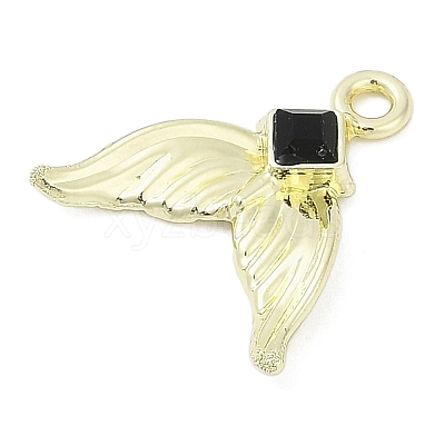 Golden Alloy Pendants PALLOY-R151-50G-03-1