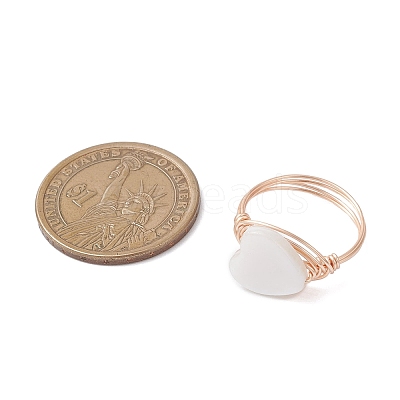 Natural Shell Finger Rings RJEW-TA00227-02-1
