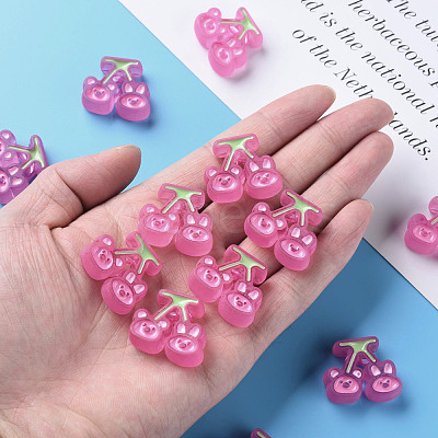 Transparent Acrylic Beads MACR-S374-04B-02-1