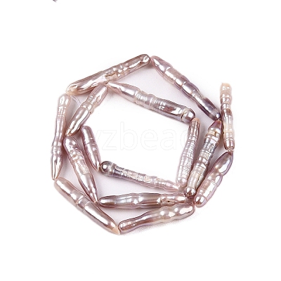 Natural Baroque Pearl Keshi Pearl Beads Strands PEAR-N021-15-02-1