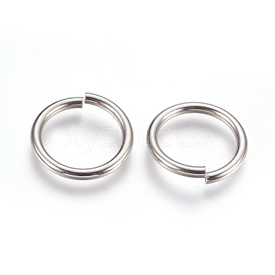Tarnish Resistant 304 Stainless Steel Saw Cut Open Jump Rings STAS-P212-25P-19-1