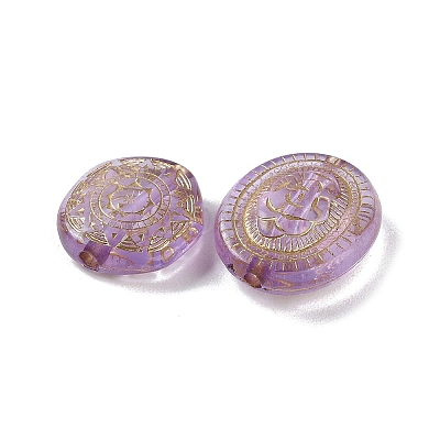 2 Bags Transparent Acrylic Beads MACR-PA0001-17C-1