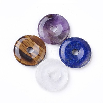 Natural Mixed Stone Pendants G-F639-04-1