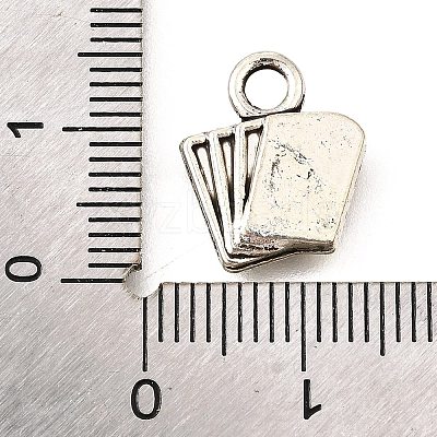 Tibetan Style Alloy Pendants TIBE-L008-19AS-1