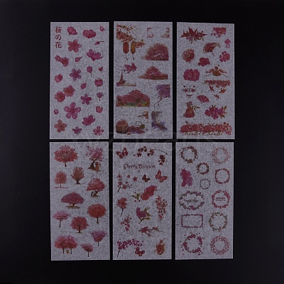 Natural Theme Stickers DIY-L038-A05-1