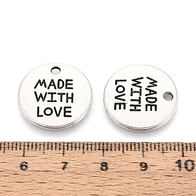 Tibetan Style Alloy Pendants TIBEP-S298-023AS-LF-1