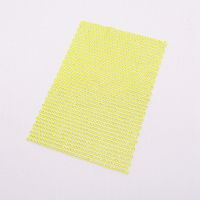 Plastic Elasticity Rhinestone Net KY-WH0020-86F-1