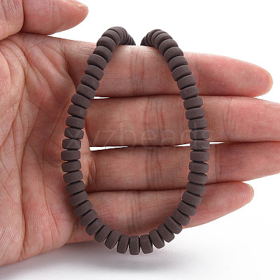 Handmade Polymer Clay Beads Strands LS-CLAY-N008-124-1