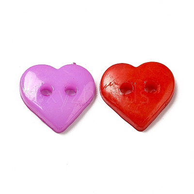 Acrylic Sewing Buttons for Costume Design BUTT-E085-C-M-1