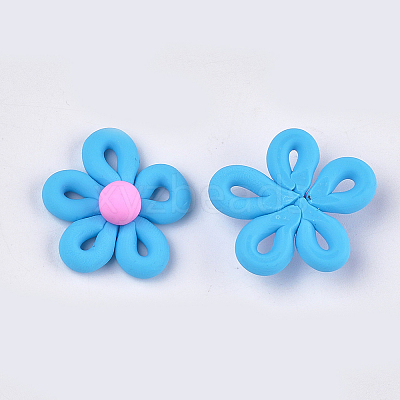 Handmade Polymer Clay Cabochons CLAY-S091-33C-1