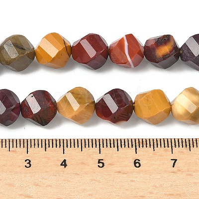 Natural Mookaite Beads Strands G-C267-B04-1