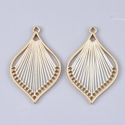 Cotton Thread Woven Pendants FIND-S306-03H-1