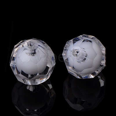 Transparent Acrylic Beads TACR-S113-20mm-01-1