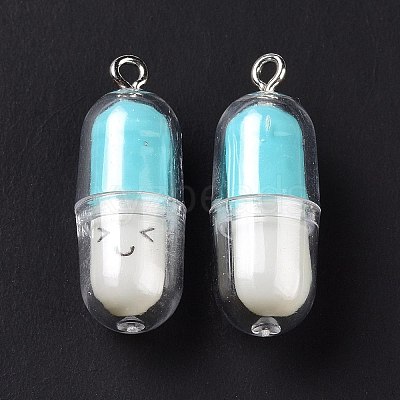 Translucent Plastic Pendants LS-KY-L006-29E-1