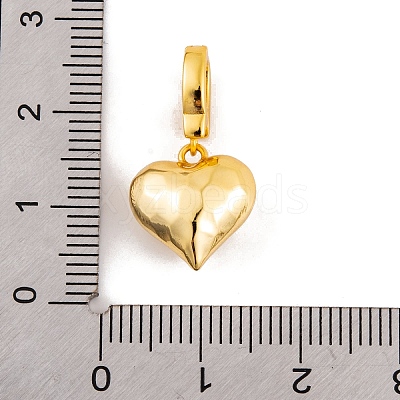 925 Sterling Silver Love Heart Pendants STER-P058-01A-G-1