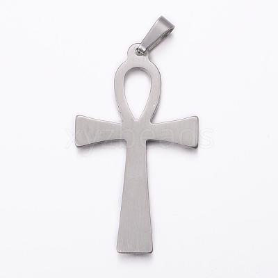 304 Stainless Steel Pendants STAS-H384-05-1
