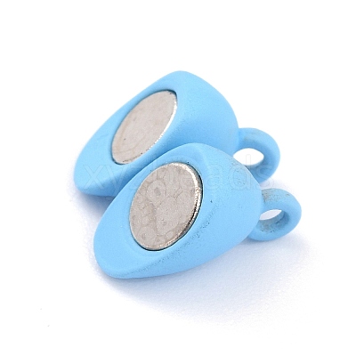 Alloy Magnetic Clasps with Loops LS-PALLOY-P223-B01-03-1