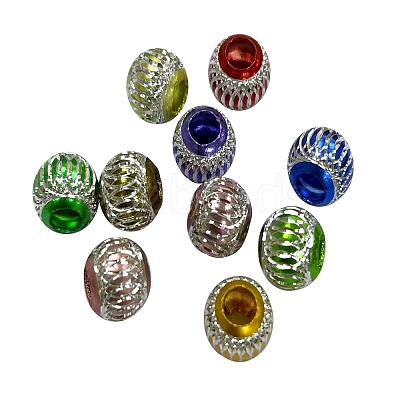 Aluminum Beads ALUM-G001-02B-1