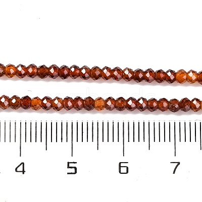Natural Garnet Beads Strands G-F770-D03-02-1