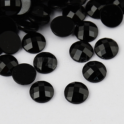 Taiwan Acrylic Rhinestone Cabochons ACRT-M005-20mm-01-1