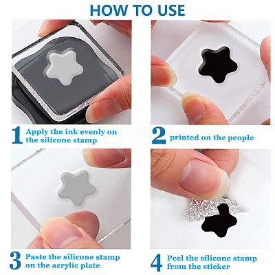PVC Plastic Clear Stamps DIY-WH0618-0042-1