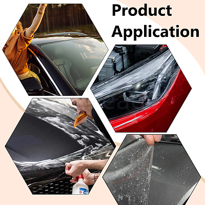 Polyurethane Car Protection Film AJEW-WH0796-82B-1