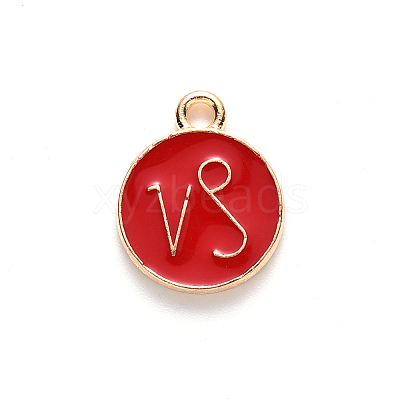 Alloy Enamel Pendants LS-ENAM-S124-01A-07E-1