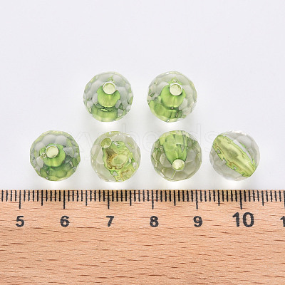 Transparent Acrylic Beads TACR-S154-11A-83-1